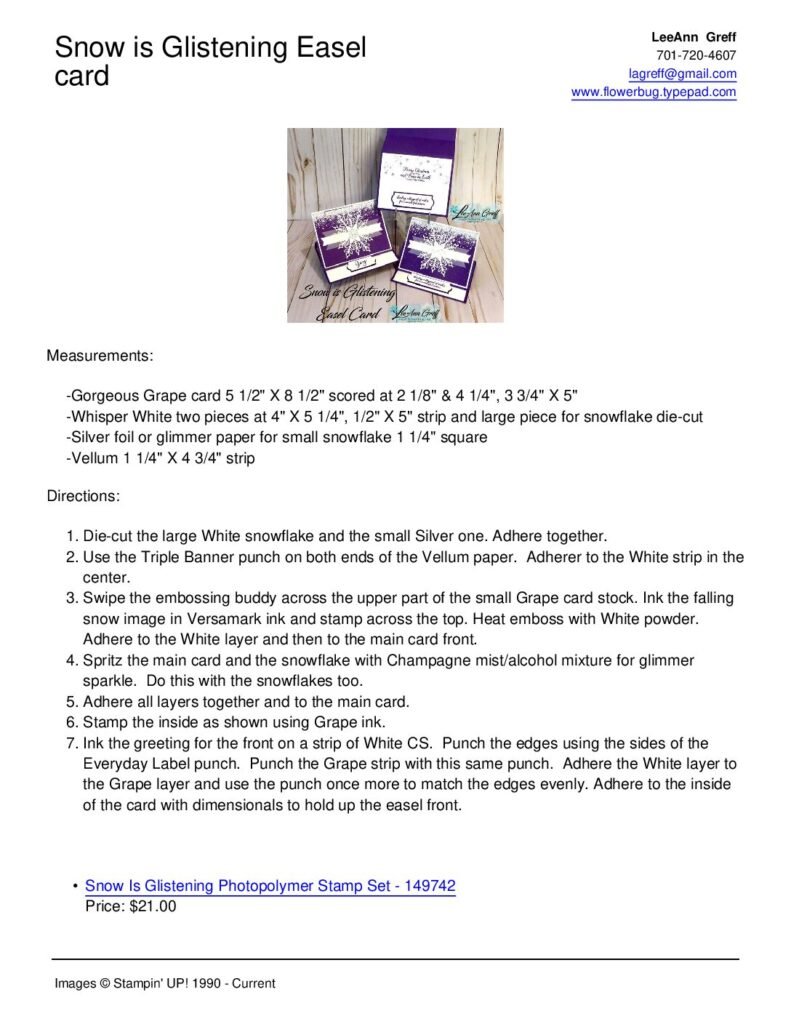 thumbnail of November Snow is Glistening