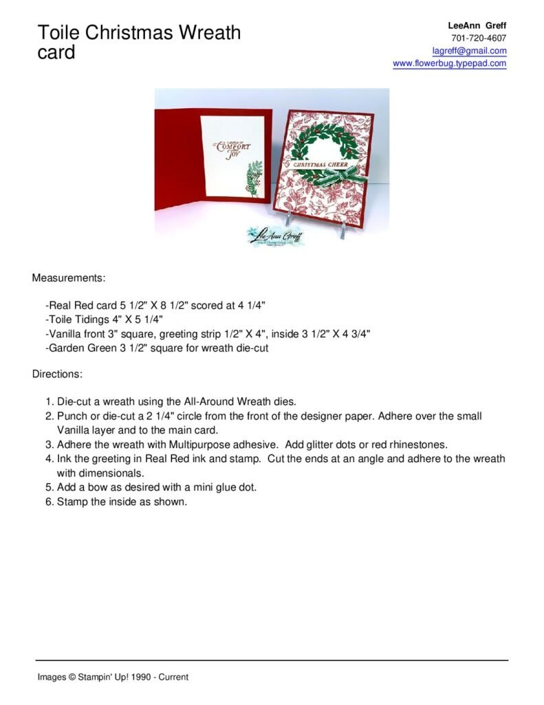 thumbnail of November Toile Tidings