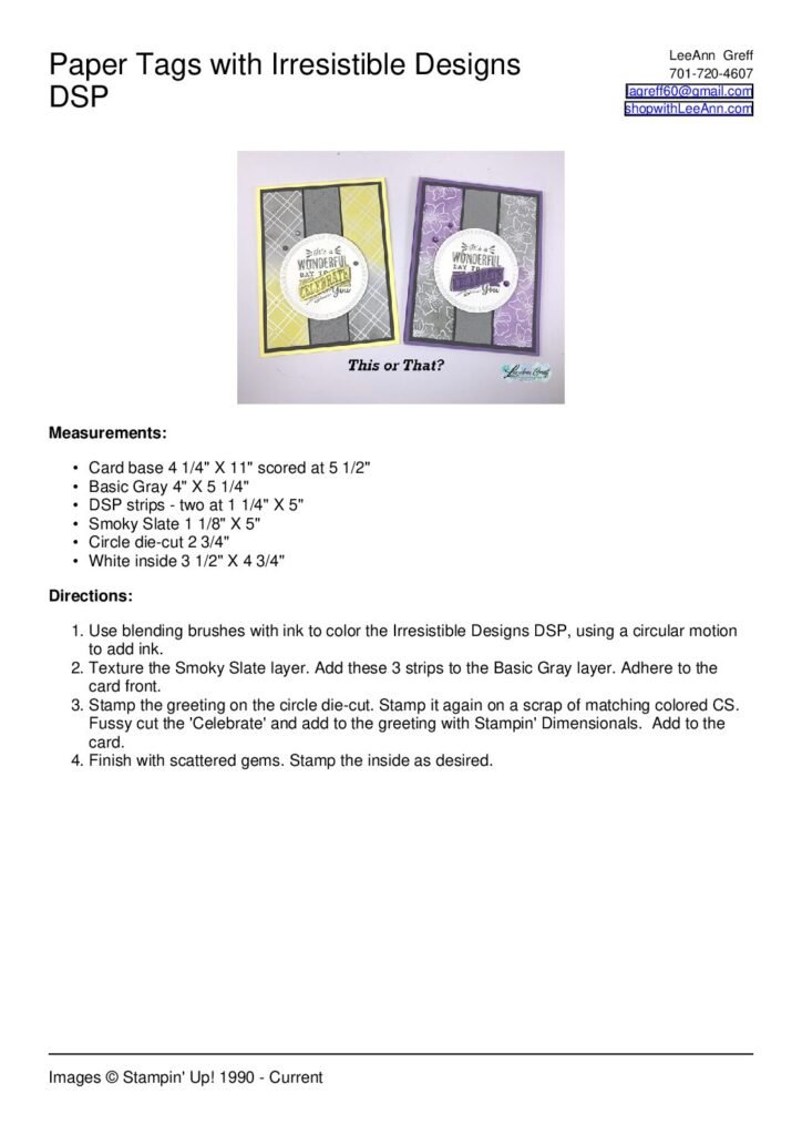 thumbnail of Paper Tags with Irresistible Designs