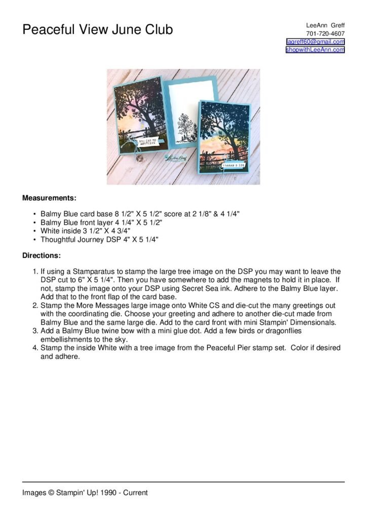 thumbnail of Peaceful View June Club