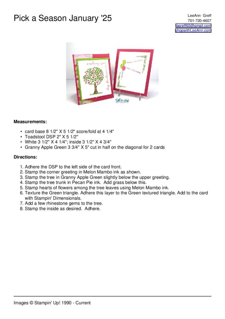 thumbnail of Pick a Season Jan 25