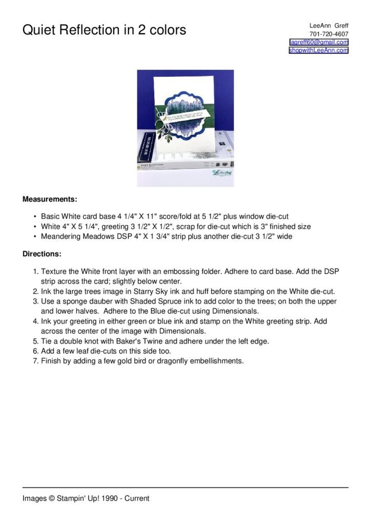 thumbnail of Quiet Reflection 2-toned