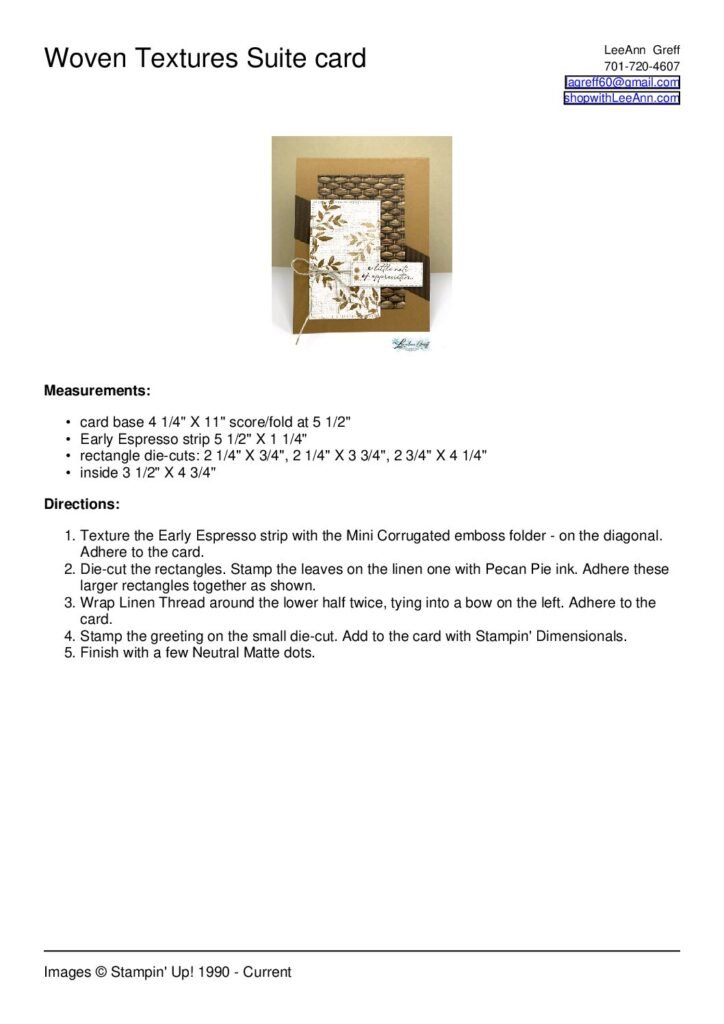 thumbnail of Woven Textures suite card